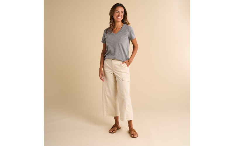 Natural Reflections Marina Cargo Cropped Pants | Cabela's