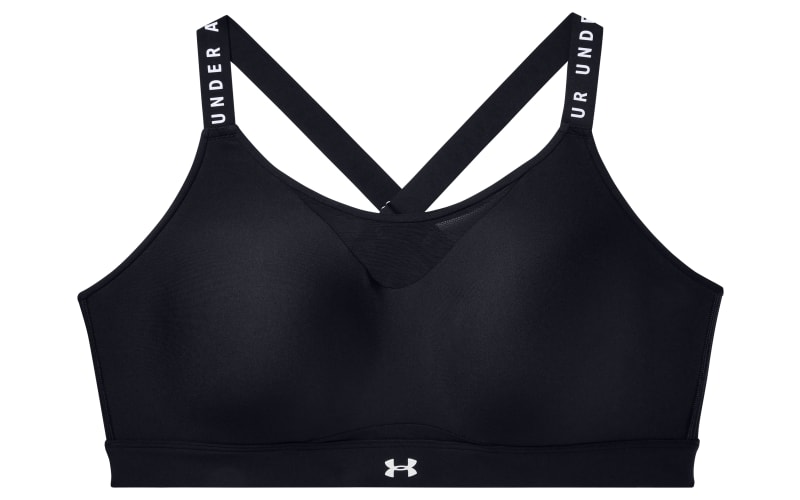 Under Armour Women's Under Armour Infinity Mid Covered Sports Bra White /  White / Halo Gray S