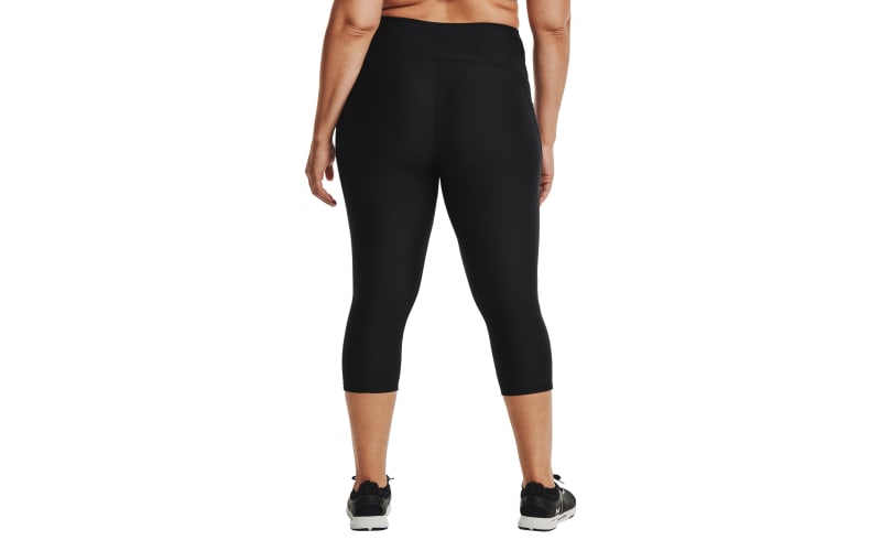 Under armour black capris cheap