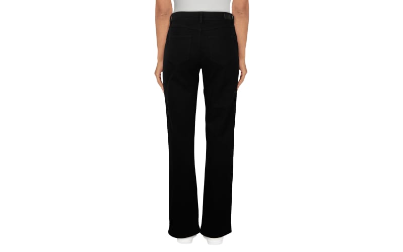 Natural Reflections Fleece Lined Jeans for Ladies Black 2 Bass Pro Shops