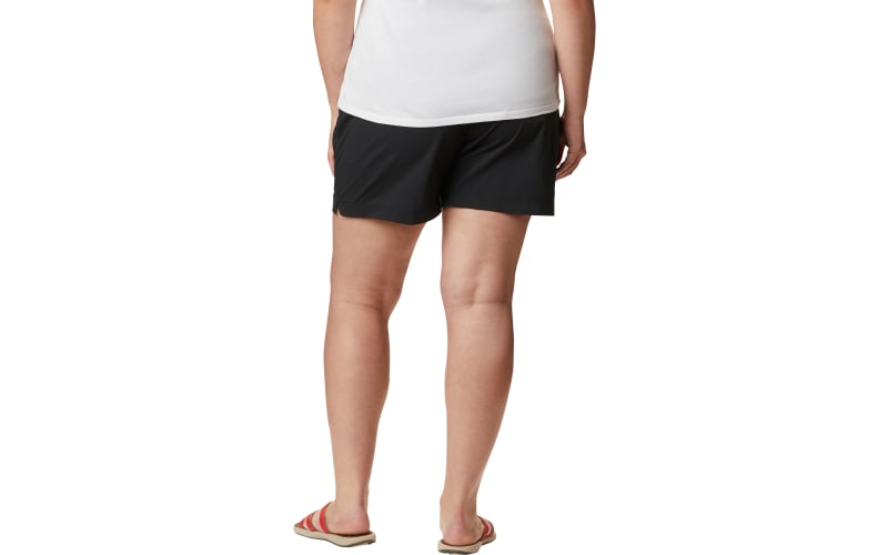 COLUMBIA Anytime Casual Women's Shorts - Plus Size Black (Size: 1X)