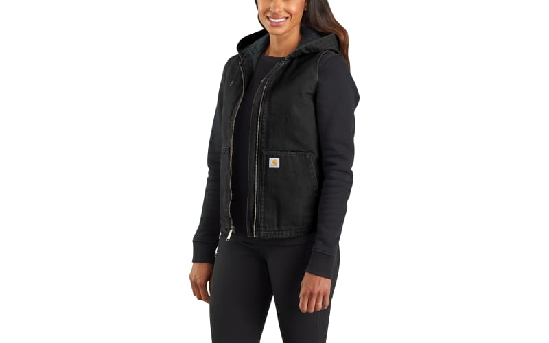 Carhartt Washed Duck Insulated Hooded Vest for Ladies