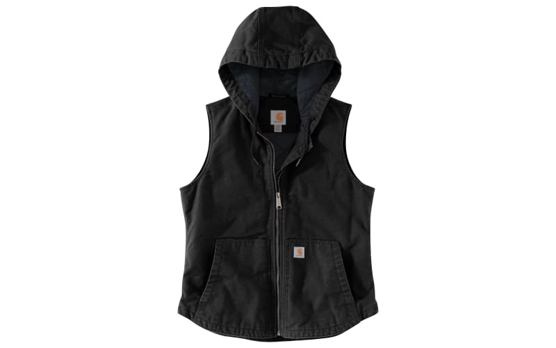 Carhartt Washed Duck Insulated Hooded Vest for Ladies | Bass Pro Shops