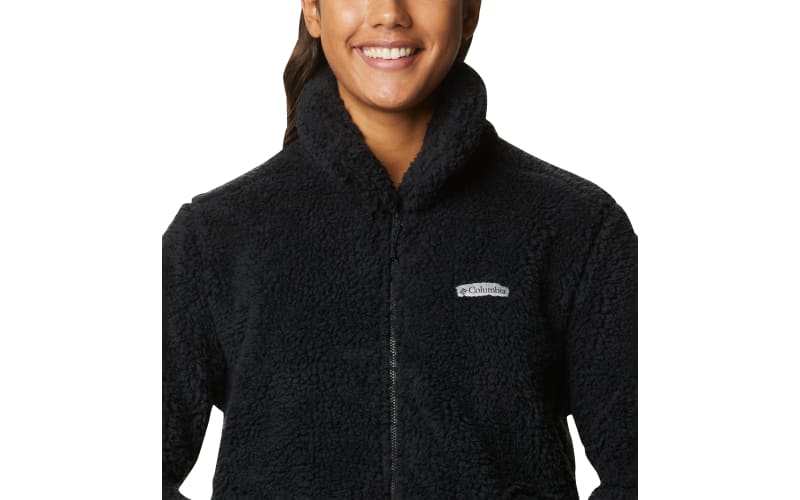 Columbia - Women's Winter Pass Sherpa Hooded Full Zip - Forro polar - Black  II | XS