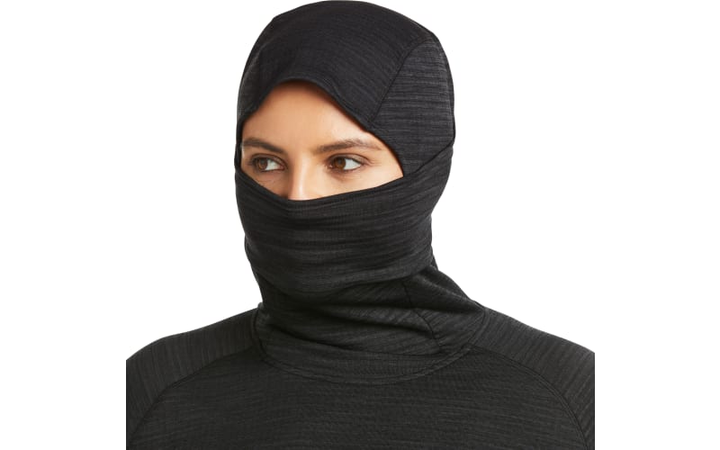 Ariat Rebar Gridwork Balaclava Base-Layer Long-Sleeve Shirt for Ladies