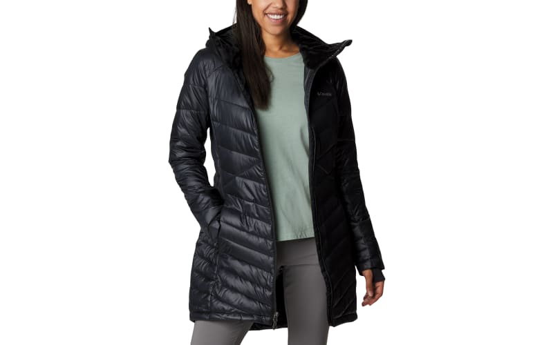 COLUMBIA Women's POWDER LITE MID Jacket, Black Cherry , Small light /Warm