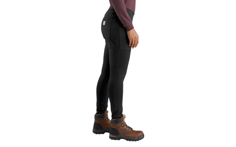 Carhartt Women's Plus Black Force Fitted Utility Leggings