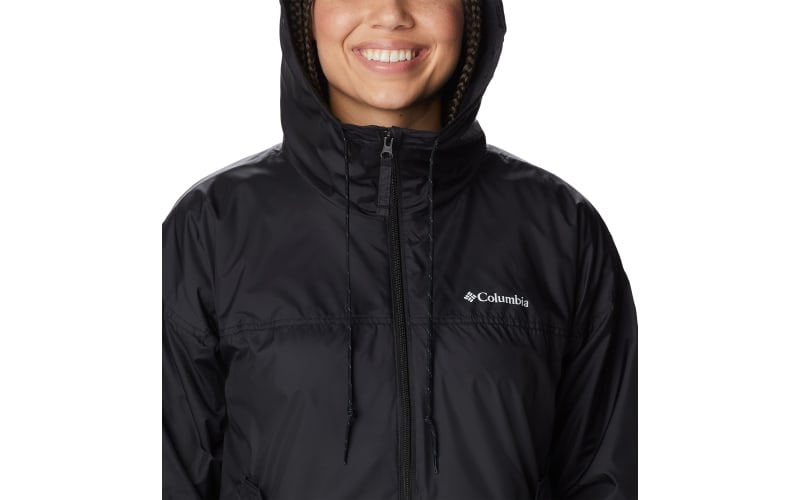 Ladies lined windbreaker jacket top