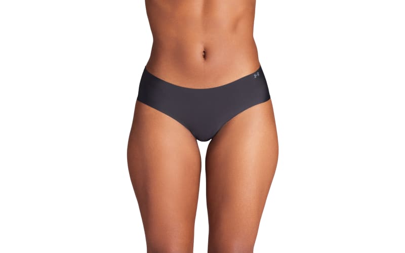 Under Armour Pure Stretch No Show Hipster for Ladies 3-Pack