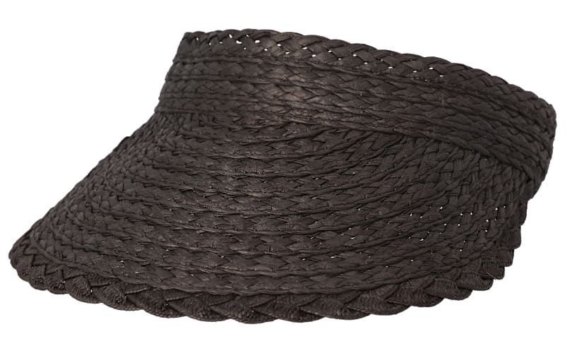 Natural Reflections Braided Roll-Up Visor | Bass Pro Shops display picture 3
