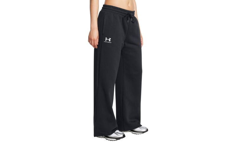 Under Armour Icon Fleece Wide-Leg Pants | Cabela's
