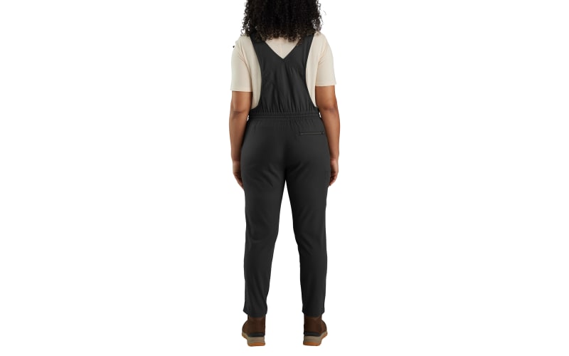 Womens black carhartt overalls clearance