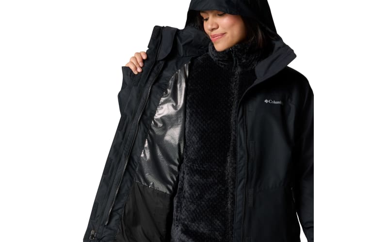 Columbia Bugaboo III Fleece Interchange Jacket for Ladies - Black - M |  Bass Pro Shops