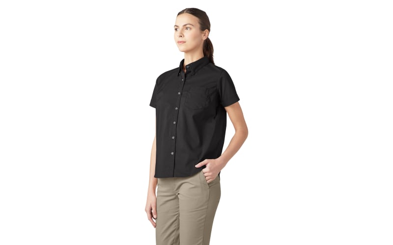 Dickies Stretch Short Sleeve Button Down Shirt for Ladies Bass Pro Shops