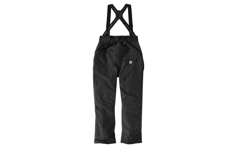 Carhartt Storm Defender Insulated Bib Overalls for Ladies - Black
