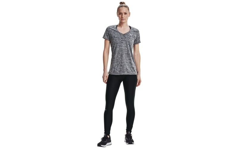 Under Armour Tech Twist Short-Sleeve V-Neck T-Shirt for Ladies