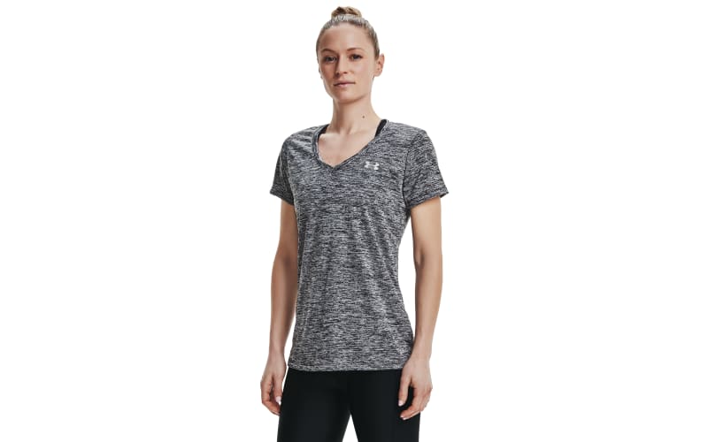 Under Armour Tech Twist Short-Sleeve V-Neck T-Shirt for Ladies | Bass Pro  Shops