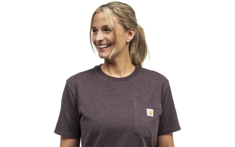 Carhartt Loose Fit Heavyweight Short-Sleeve Pocket T-Shirt for Ladies