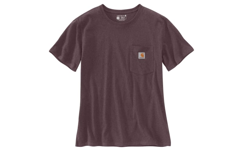 Carhartt Loose Fit Heavyweight Short-Sleeve Pocket T-Shirt for Ladies