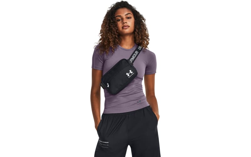 Under Armour Loudon Waist Bag Crossbody Printed - Black, OSFM