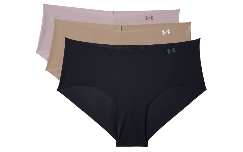 Buy Under Armour Pure Stretch 3-Pack No Show Bikini 2024 Online