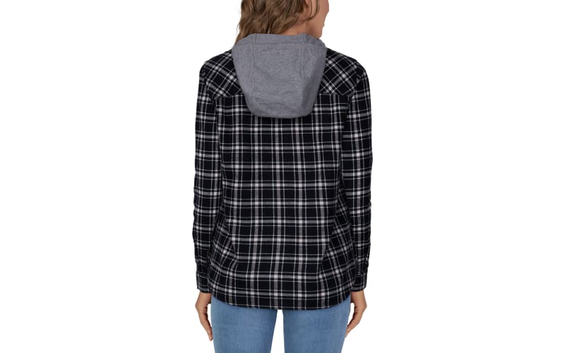 Natural reflections 2 in 1 clearance hooded flannel