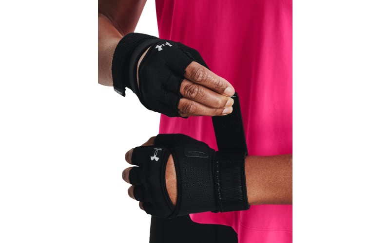 Under armour lifting gloves on sale