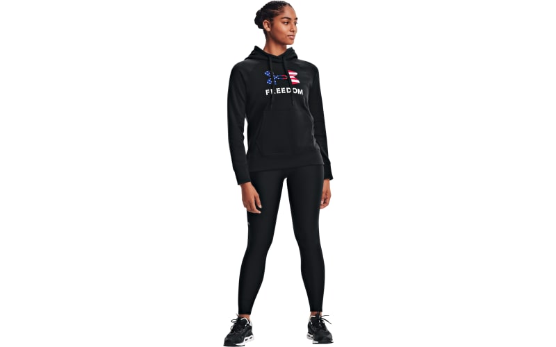 Under Armour Freedom Logo Rival Long-Sleeve Hoodie for Ladies