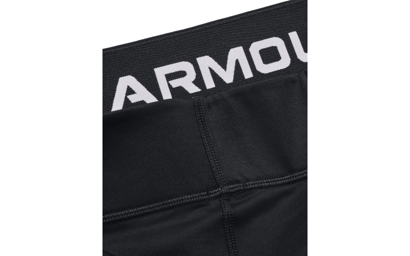 Under Armour Authentics Leggings for Ladies - Charcoal Light Heather/Black  - XL - Regular
