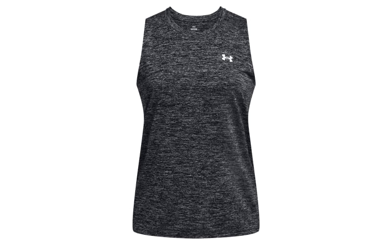 (取寄) アンダーアーマー レディース テック タンク ツイスト Under Armour women Tech Tank Twist Black/White UA Tech™ Twist Women's Tank | Under Armour