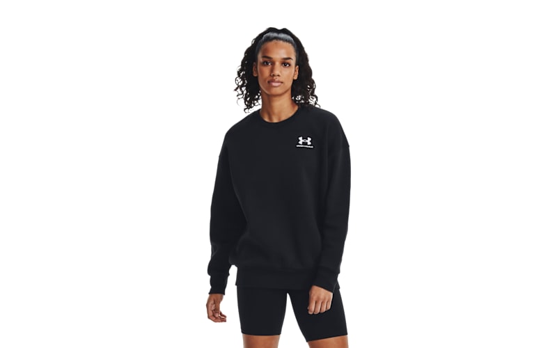 Under Armour Essential Fleece Oversized Crew Sweatshirt for Ladies