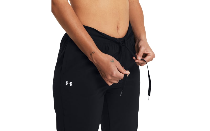 Under Armour Storm Jogger Pants Womens Small Black Semi Fitted