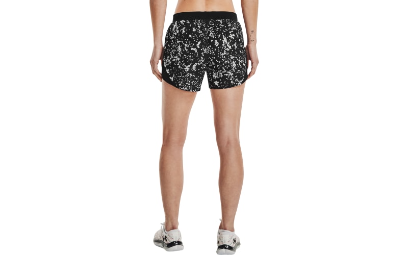 Under armour women's fly on sale by printed run short