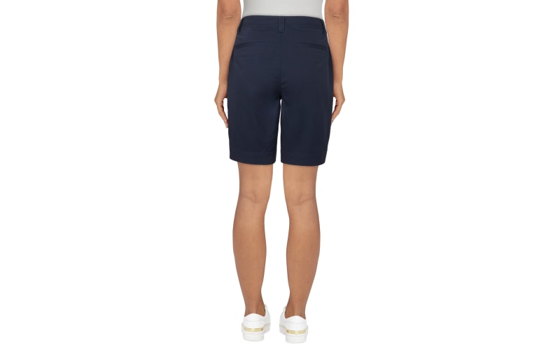 【DISCERNMENT】Pore Rivet Crop Bermuda Pants Pinch Side Snap Bermuda 5C - DISCERNMENT | 60% - Asian