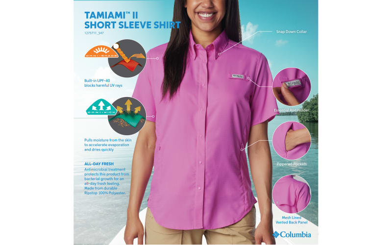 Columbia PFG Tamiami II Short Sleeve Shirt for Ladies Bass Pro Shops