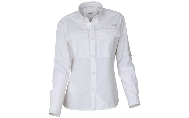 Chemise de pêche World Wide Sportsman vintage pour femme