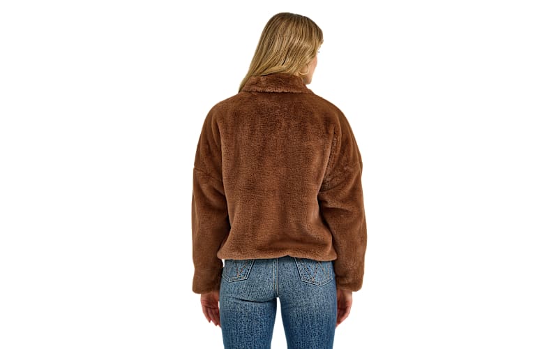 Wrangler Retro Logo Fuzzy Full-Zip Jacket | Mack's Prairie Wings
