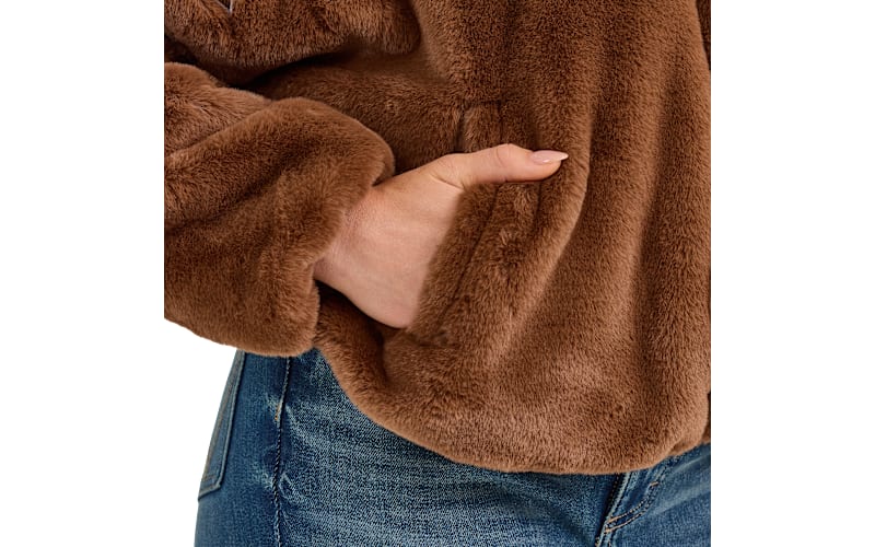 Wrangler Retro Logo Fuzzy Full-Zip Jacket for Ladies | Mack's