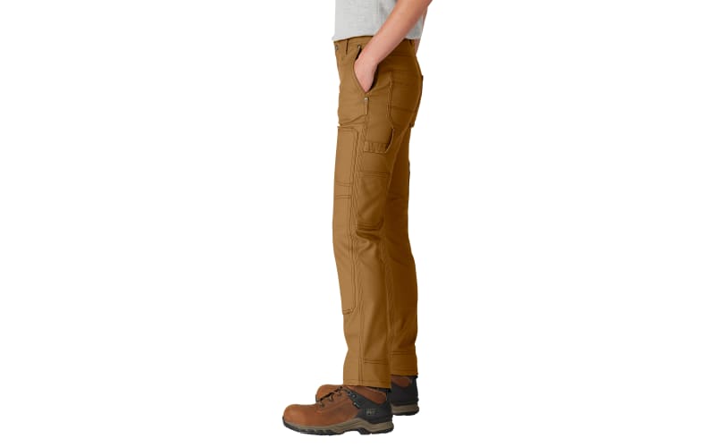 Carhartt Rugged Flex Relaxed-Fit Straight Canvas Work Pants for Ladies