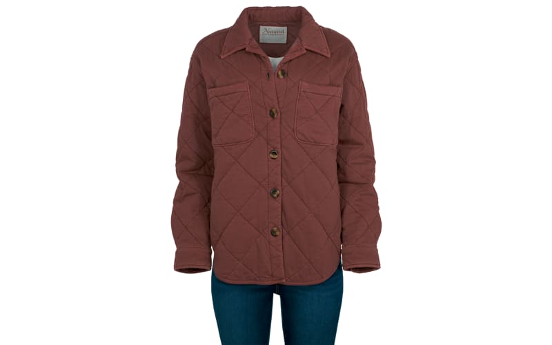 トップス VIVIANO Quilted Shirt Jacket Natural Reflections Quilted Shirt Jacket | Bass Pro Shops Canada