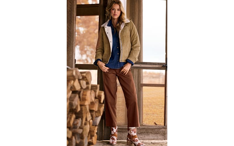 Natural Reflections Driftwood Wide-Leg Pants | Mack's Prairie Wings