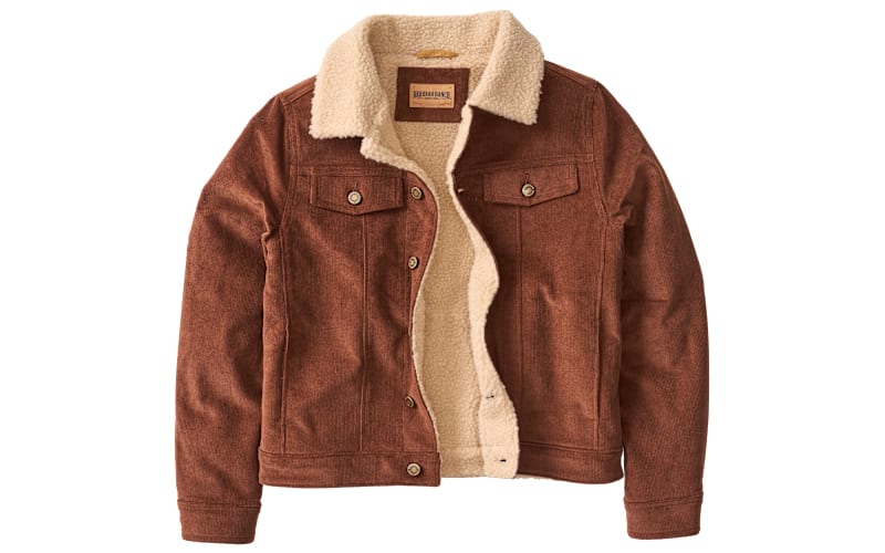 RedHead Ranch Faux-Shearling-Lined Corduroy Trucker Jacket | Cabela's