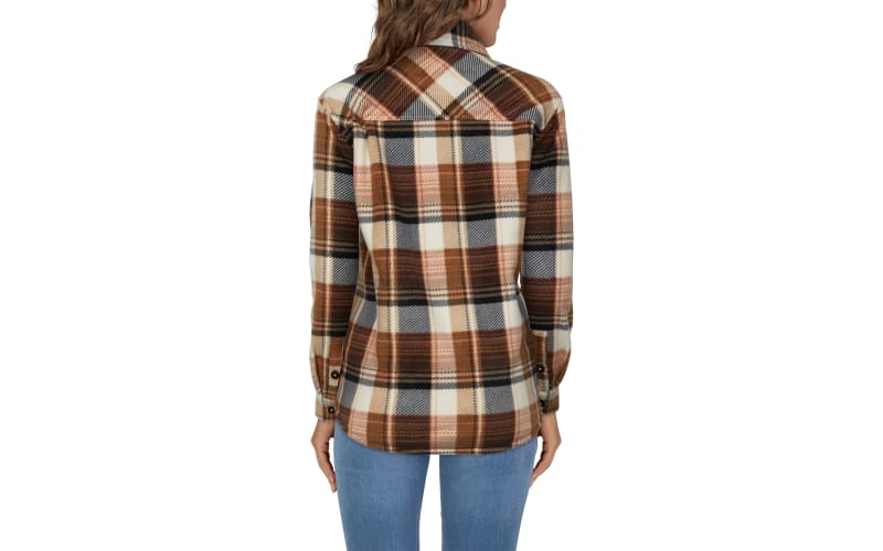 Natural Reflections Sherpa Lined Shirt Jacket for Ladies Cabela s