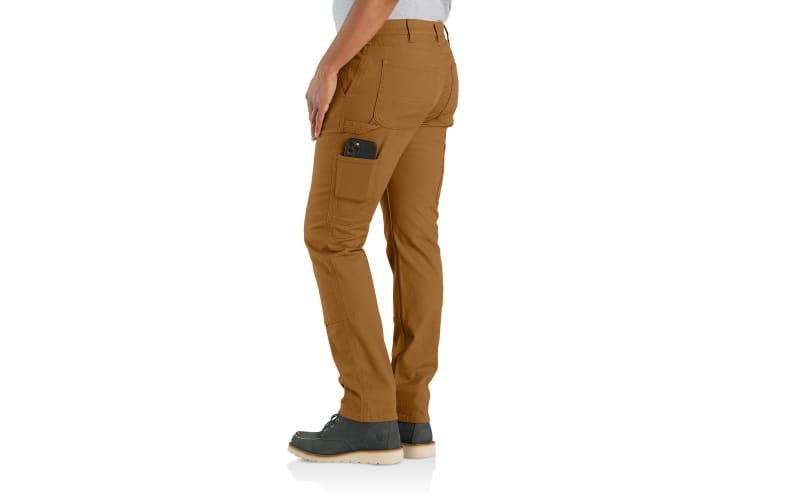 Carhartt Rugged Flex Relaxed-Fit Canvas Double-Front Pants for Ladies