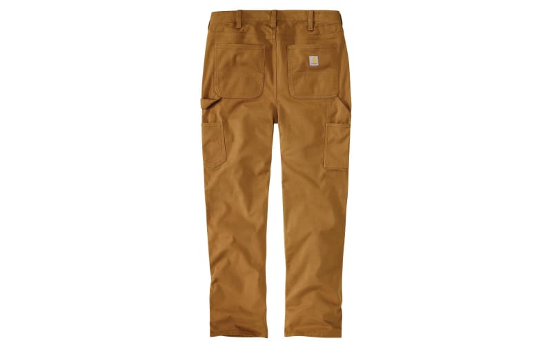 Carhartt Women&s Straight Fit Twill Double Front Pant - 12 Regular - Carhartt Brown