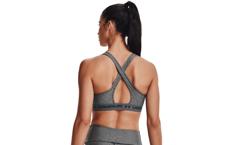 Under Armour Mid Crossback Sports Bra for Ladies