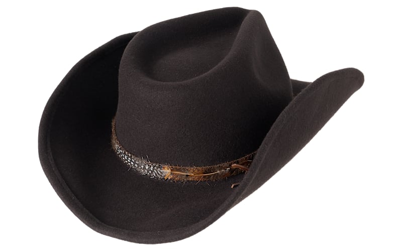 Natural Reflections Wool Felt Safari Hat with Feather Band  display picture 2