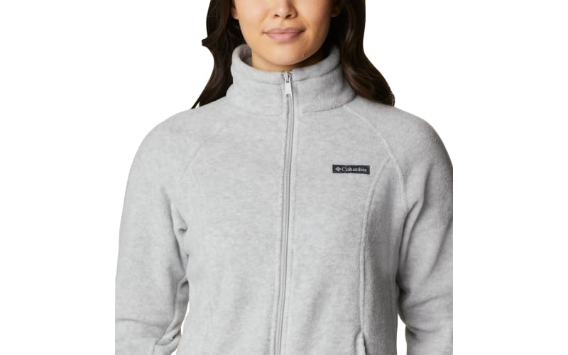 Columbia Full Zip Fleece Jacket Hoodie Sweatshirt Womens Small