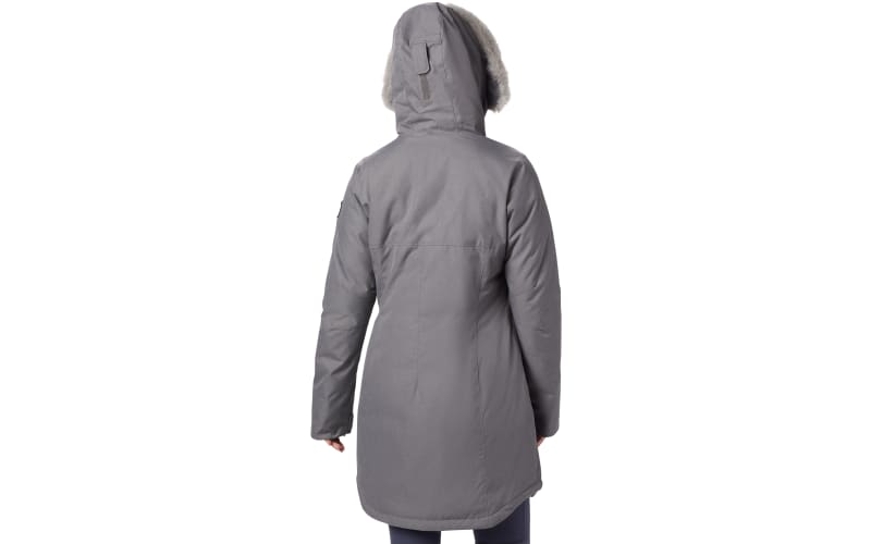 Columbia suttle mountain sherpa trim insulated long jacket hotsell