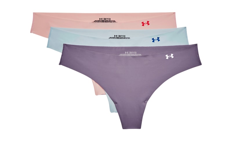 Under Armour Pure Stretch Thong Underwear for Ladies 3-Pack | Bass Pro Shops